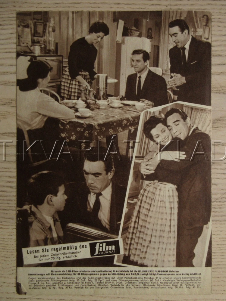 THE BLACK ORCHID, S. LOREN, A. QUINN, I. BALIN, BIO PROGRAM Č. 4741
