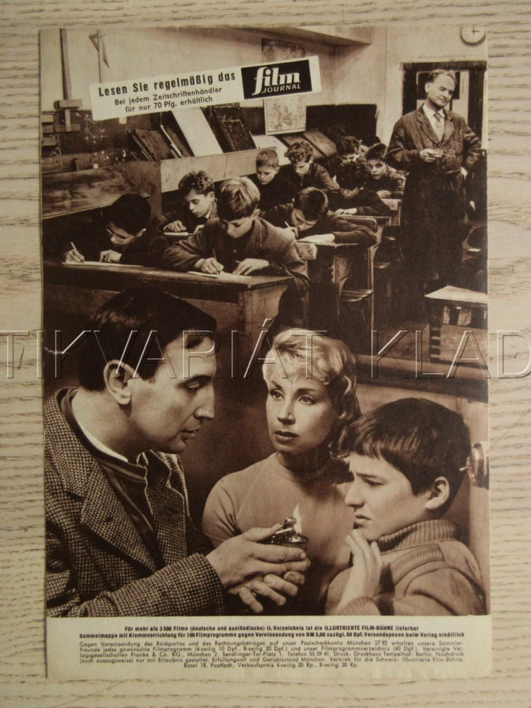 NIKDO MĚ NEMÁ RÁD, J.-P. LÉAUD, C. MAURIER, A. RÉMY, BIO PROGRAM Č. 5021