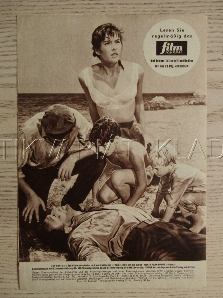 VELKÁ MODRÁ CESTA, Y. MONTAND, A. VALLI, M. GIROTTI, BIO PROGRAM Č. 5131