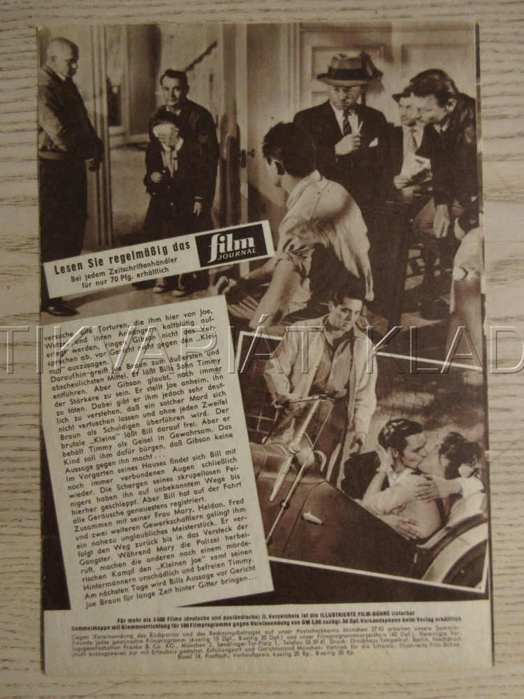 THE BIG OPERATOR, M. ROONEY, S. COCHRAN, M. TORME, BIO PROGRAM Č. 5183