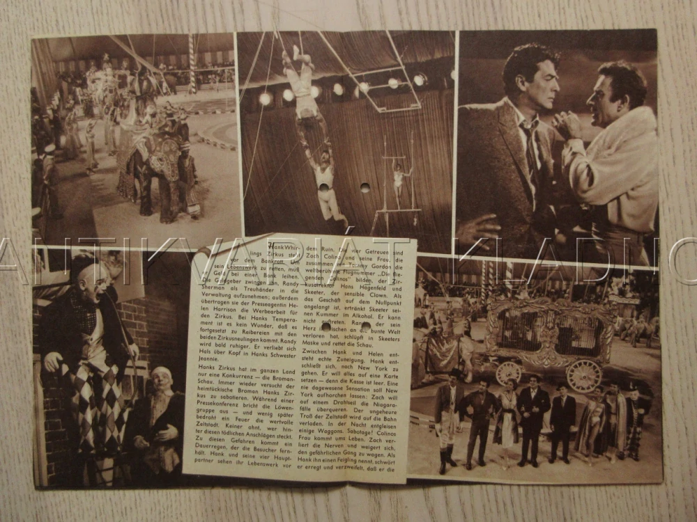 THE BIG CIRCUS, V. MATURE, R. BUTTONS, R. FLEMING, BIO PROGRAM Č. 05237