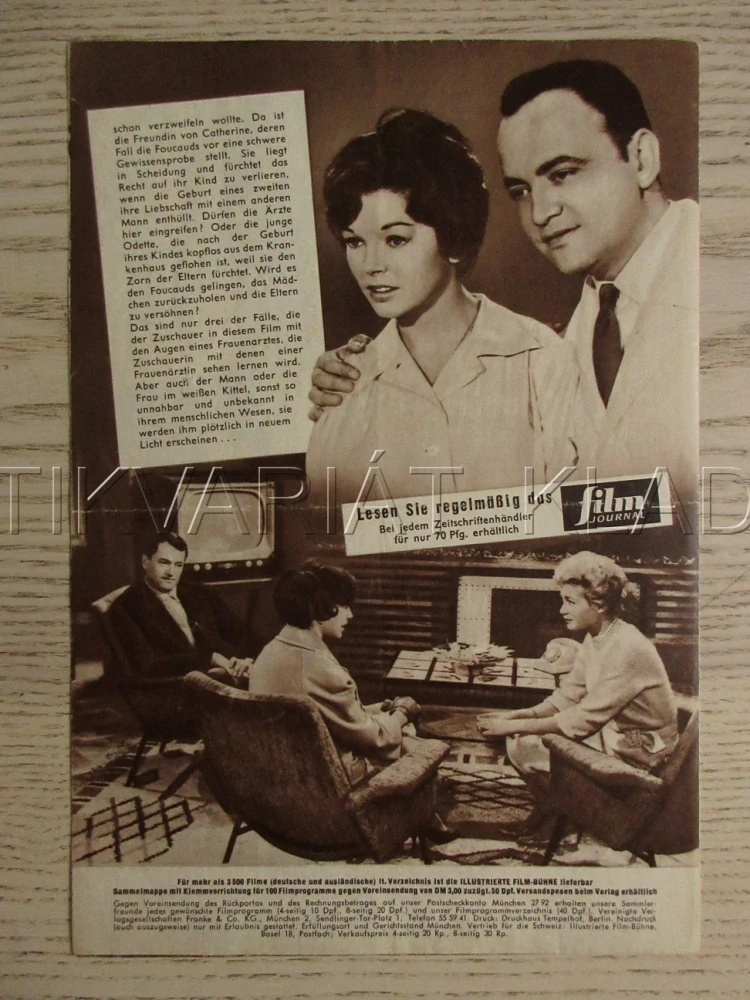 SECRET PROFESSIONEL, R. PELLEGRIN, D. ADDAMS, F. SPIRA, BIO PROGRAM Č. 5263