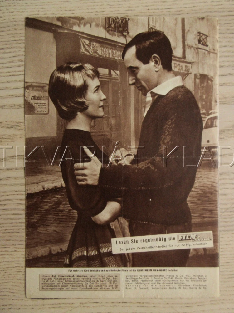 STŘÍLEJTE NA PIANISTU, CH. AZNAVOUR, A. REMY, S. DAVRI, BIO PROGRAM Č. 5487