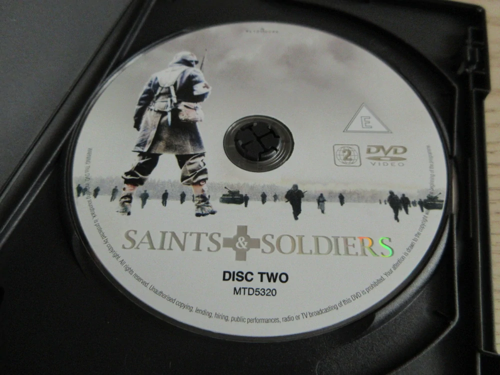 SAINTS AND SOLDIERS, C. ALLRED, A. NIVER, GB OBAL, 2X DVD FILM