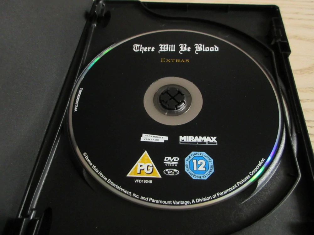 THERE WILL BE BLOOD, D. DAY-LEWIS, P. DANO, GB OBAL, 2X DVD FILM