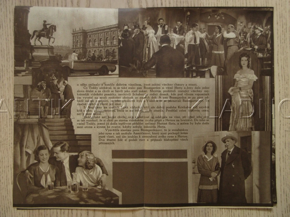VÍDEŇSKÉ ČAROVNÉ ZVUKY, K. STAUD, C. W. ALBACH, G. MÜLLER, BIO PROGRAM ZŠ Č. 81, 1932