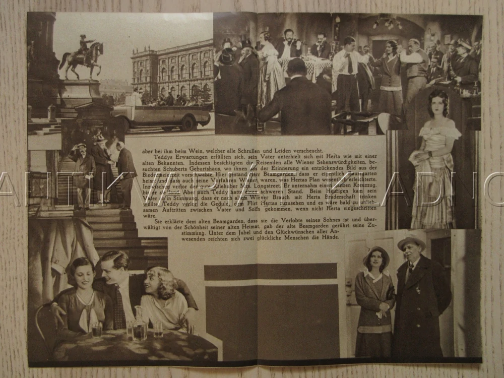 VÍDEŇSKÉ ČAROVNÉ ZVUKY, K. STAUD, C. W. ALBACH, G. MÜLLER, NĚMECKY, BIO PROGRAM ZŠ Č. 81, 1932