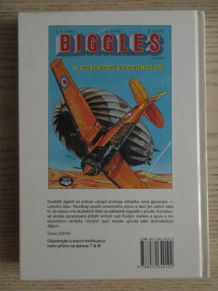 BIGGLES V ANTARKTIDĚ, W. E. JOHNS, LETECTVÍ, **an