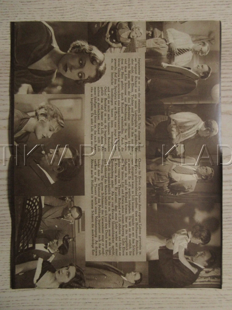 MELODIE LÁSKY, R: G. JACOBY, R. TAUBER, L. DEYERSOVÁ, A. WOHLBRÜCK, NĚMECKY, BIO PROGRAM ZŠ Č. 97, 1932