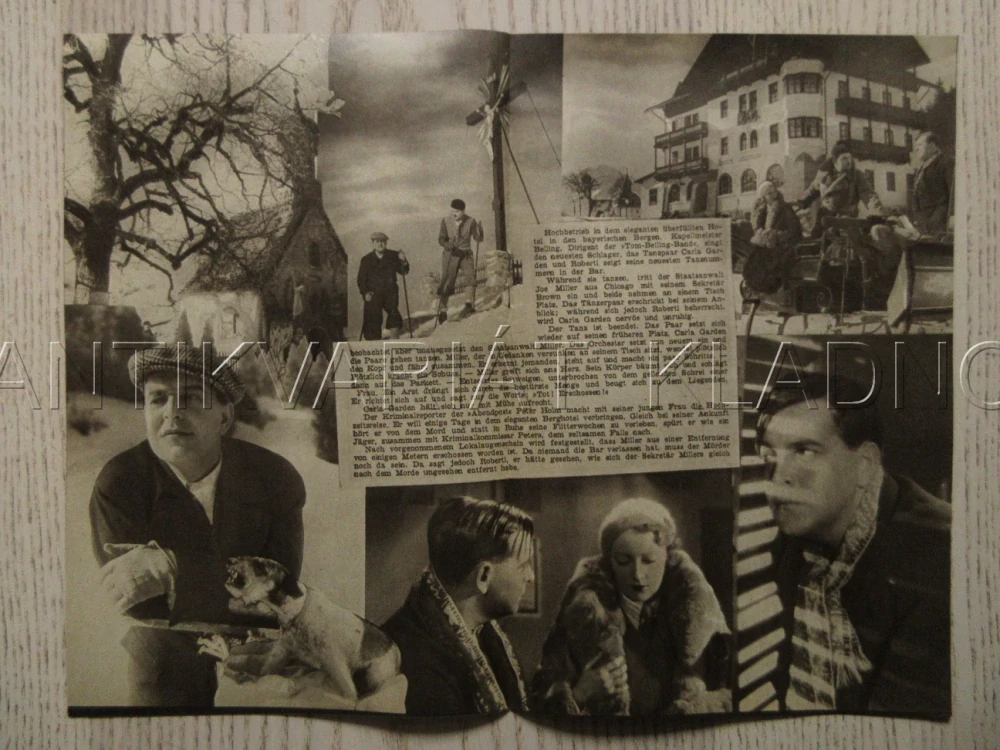 KRIMINÁLNÍ REPORTER HOLM, R: E. ENGELS, H. SPEELMANNS, J. FALKENSTEIN, E. BRINK, NĚMECKY, BIO PROGRAM ZŠ Č. 108, 1932