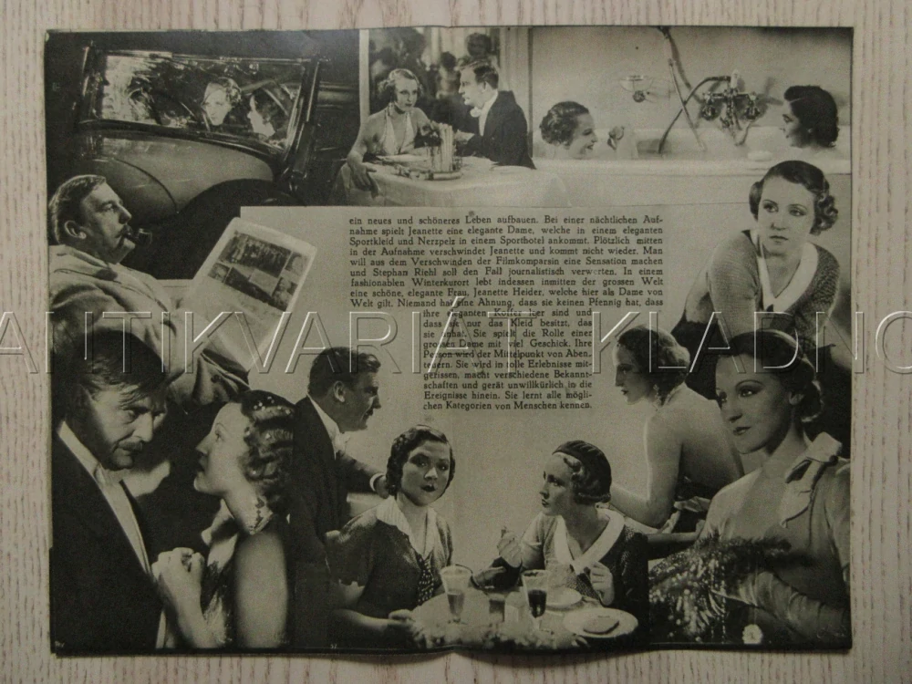 HRABĚNKA MONTE CRISTO, R: K. HARTL, B. HELMOVÁ, R. FOSTER, L. ENGLISCHOVÁ, NĚMECKY, BIO PROGRAM ZŠ Č. 109, 1932