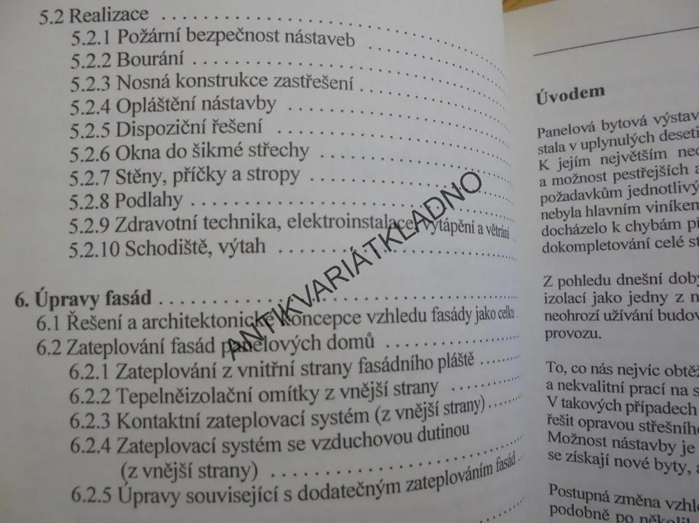 REKONSTRUKCE V PANELOVÉM DOMĚ 4, PROFI, HOBBY, 22, **an