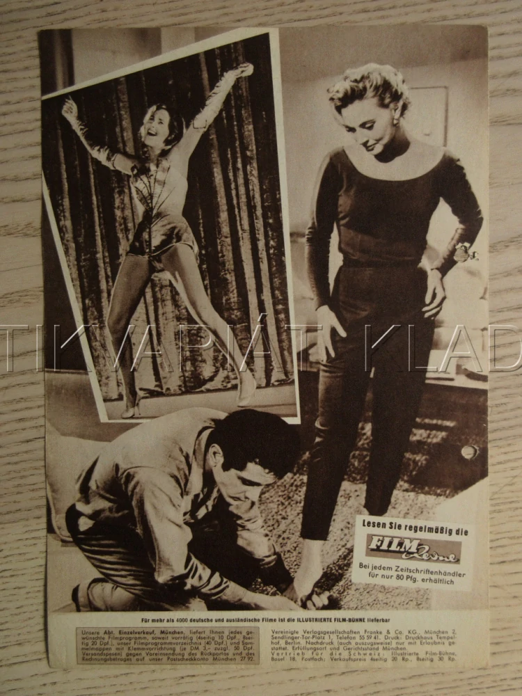 A COLD WIND IN AUGUST, L. ALBRIGHT, S. MARLOWE, H. BERNARDI, BIO PROGRAM Č. 5818