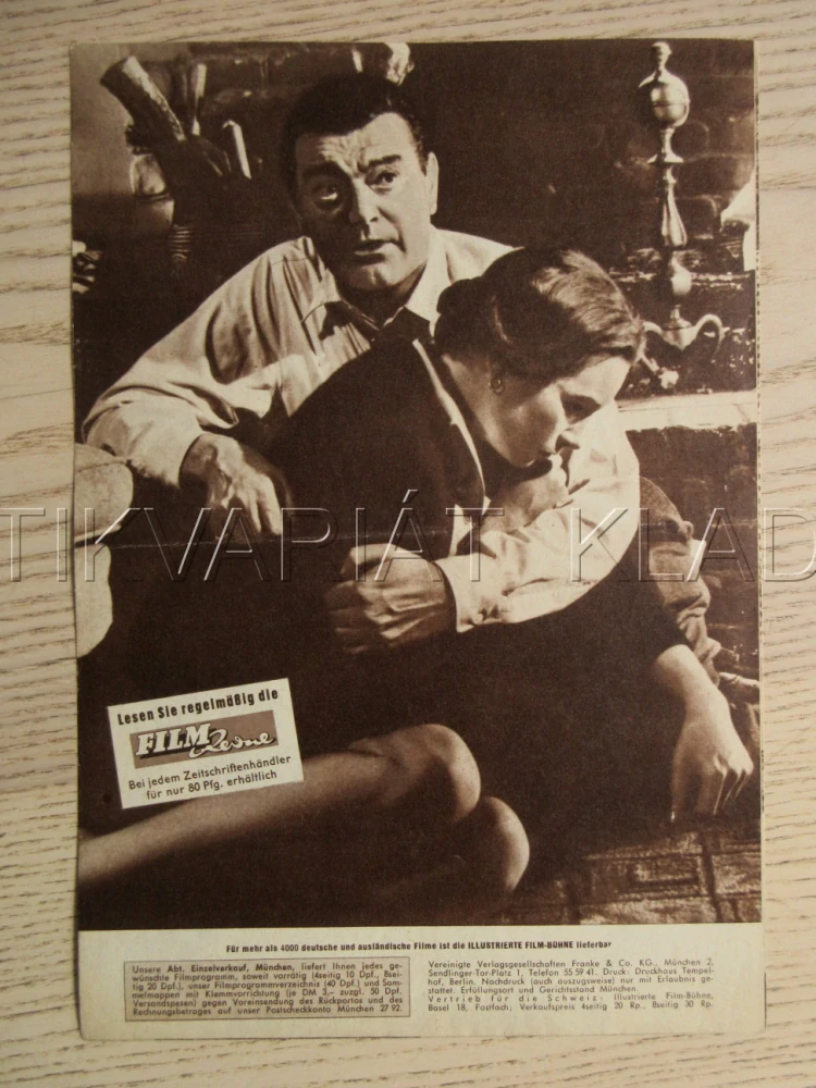 TWO LOVES, S. MACLAINE, L. HARVEY, J. HAWKINS, BIO PROGRAM Č. 5824