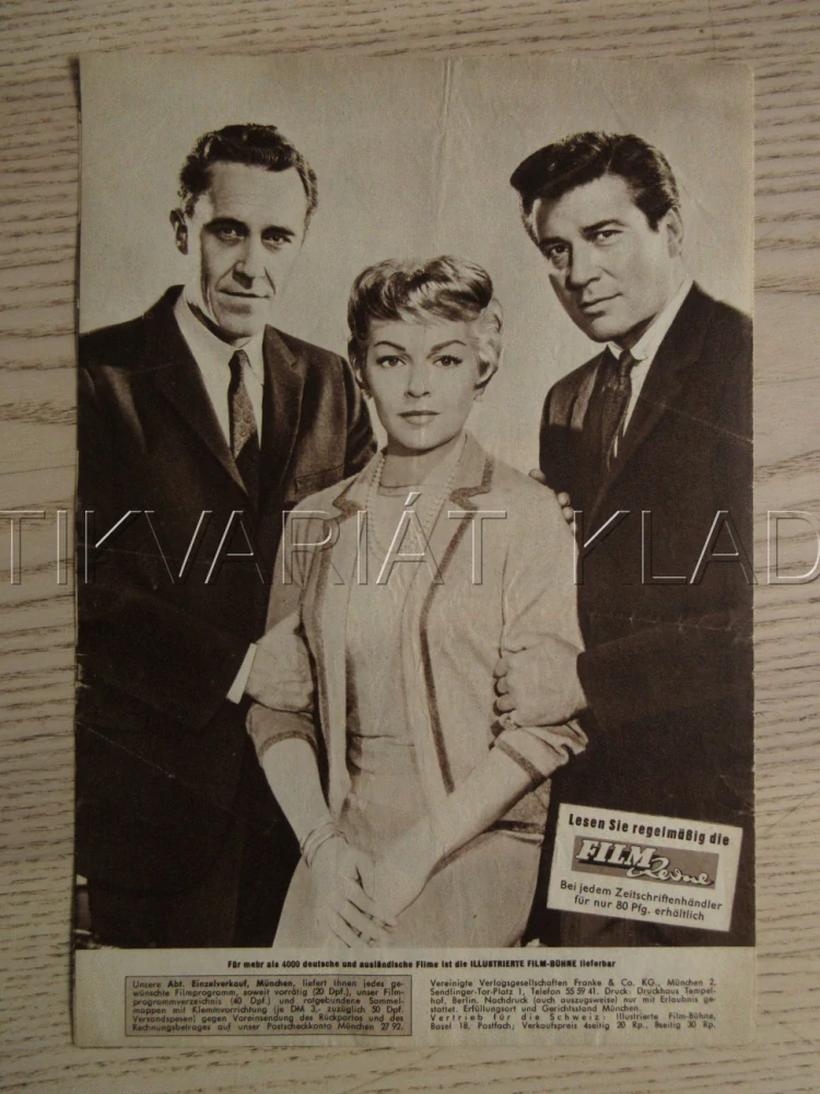 BY LOVE POSSESSED, L. TURNER, E. ZIMBALIST JR., G. HAMILTON, BIO PROGRAM Č. 5918