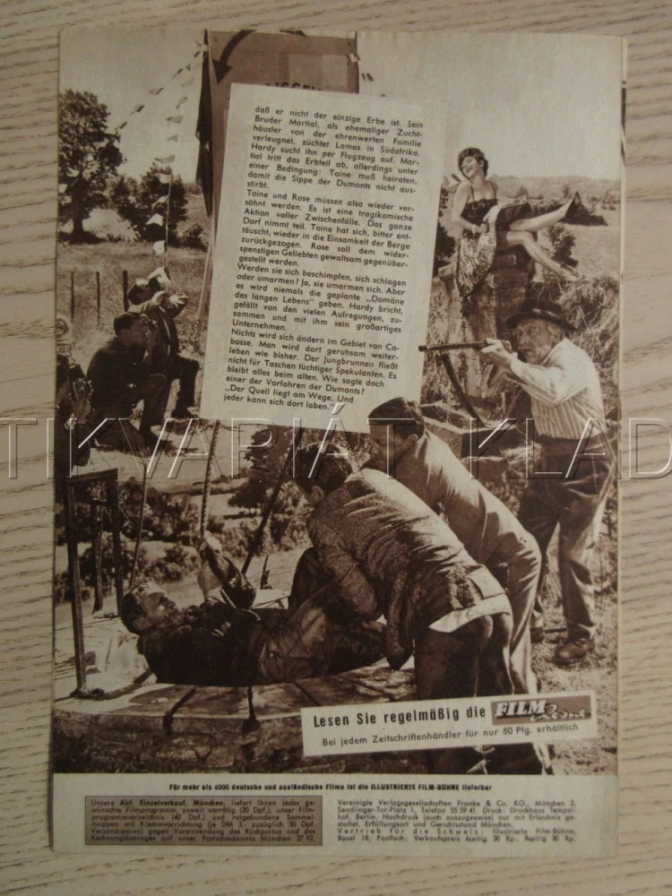 VŠECHNO ZLATO SVĚTA, A. BOURVIL, A. ADAM, P. NOIRET, BIO PROGRAM Č. 5962