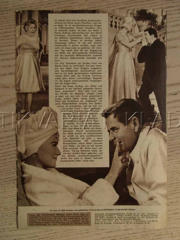 LOVE IS A BALL, G. FORD, H. LANGE, CH. BOYER, BIO PROGRAM Č. 6467