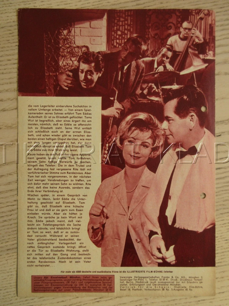 THE COURTSHIP OF EDDIE'S FATHER, G. FORD, S. JONES, S. STEVENS, BIO PROGRAM Č. 6519