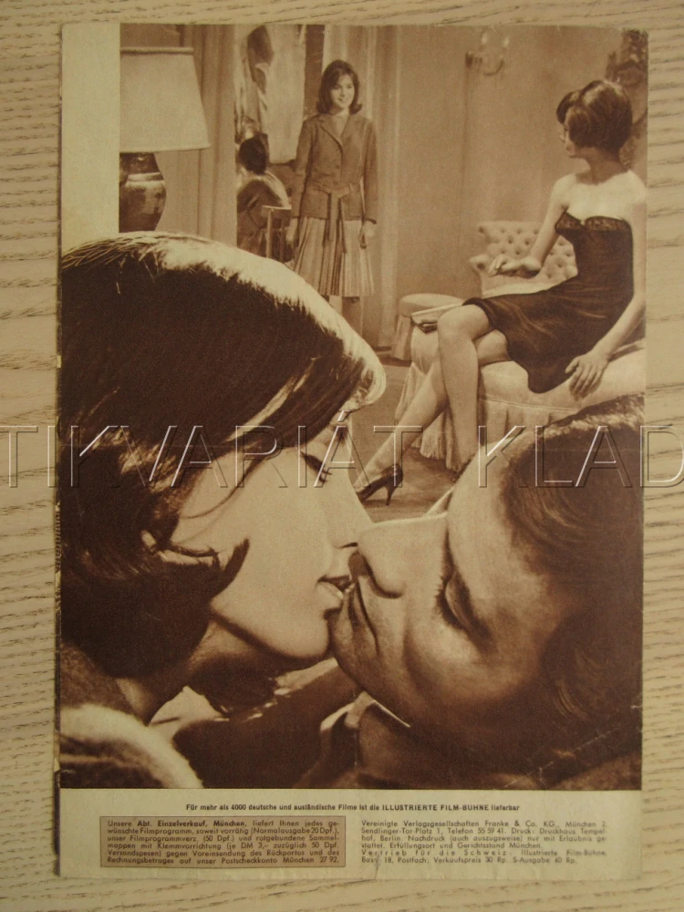 I DOLCI INGANNI, K. SPAAK, CH. MARQUAND, J. SOREL, BIO PROGRAM Č. 6530