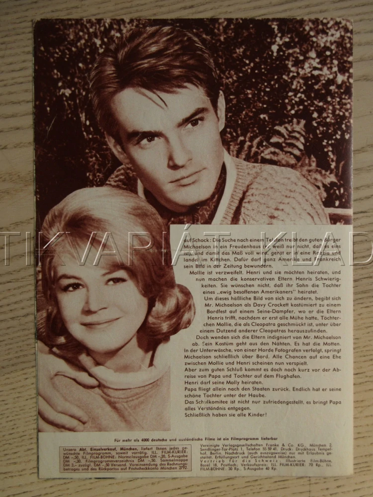 TAKE HER SHE'S MINE, J. STEWART, S. DEE, A. MEADOWS, BIO PROGRAM Č. 6690