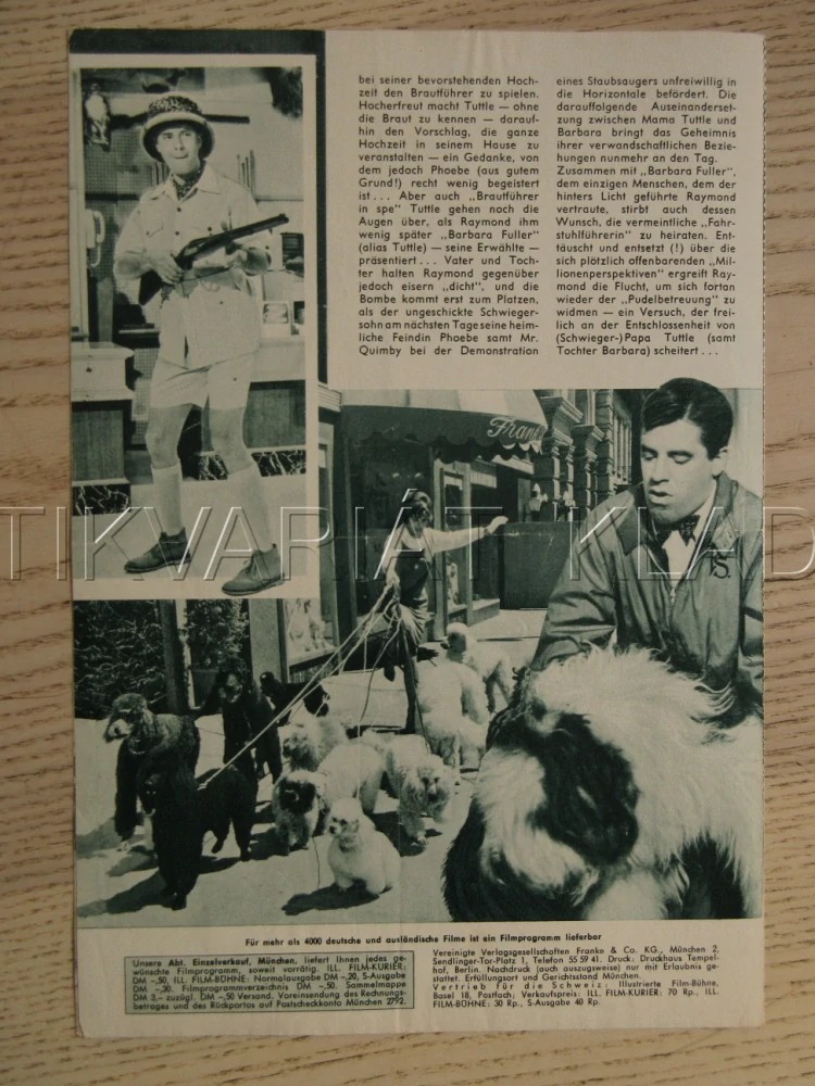 WHO'S MINDING THE STORE?, J. LEWIS, J. ST. JOHN, A. MOOREHEAD, BIO PROGRAM Č. 6731