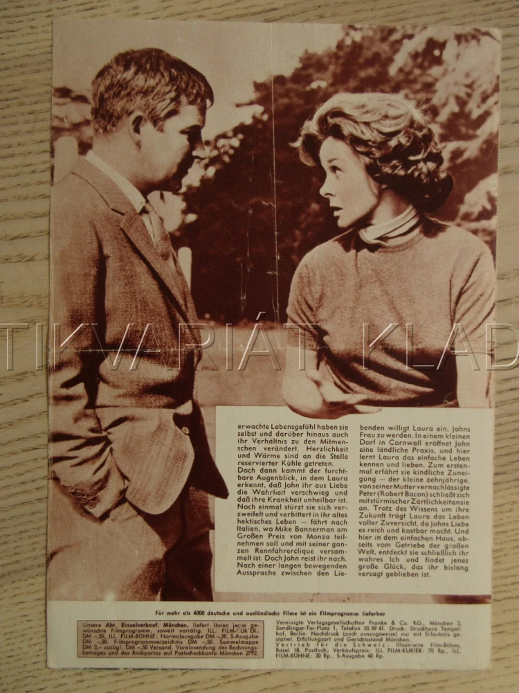 UKRADENÉ HODINY, S. HAYWARD, M. CRAIG, D. BAKER, BIO PROGRAM Č. 6747