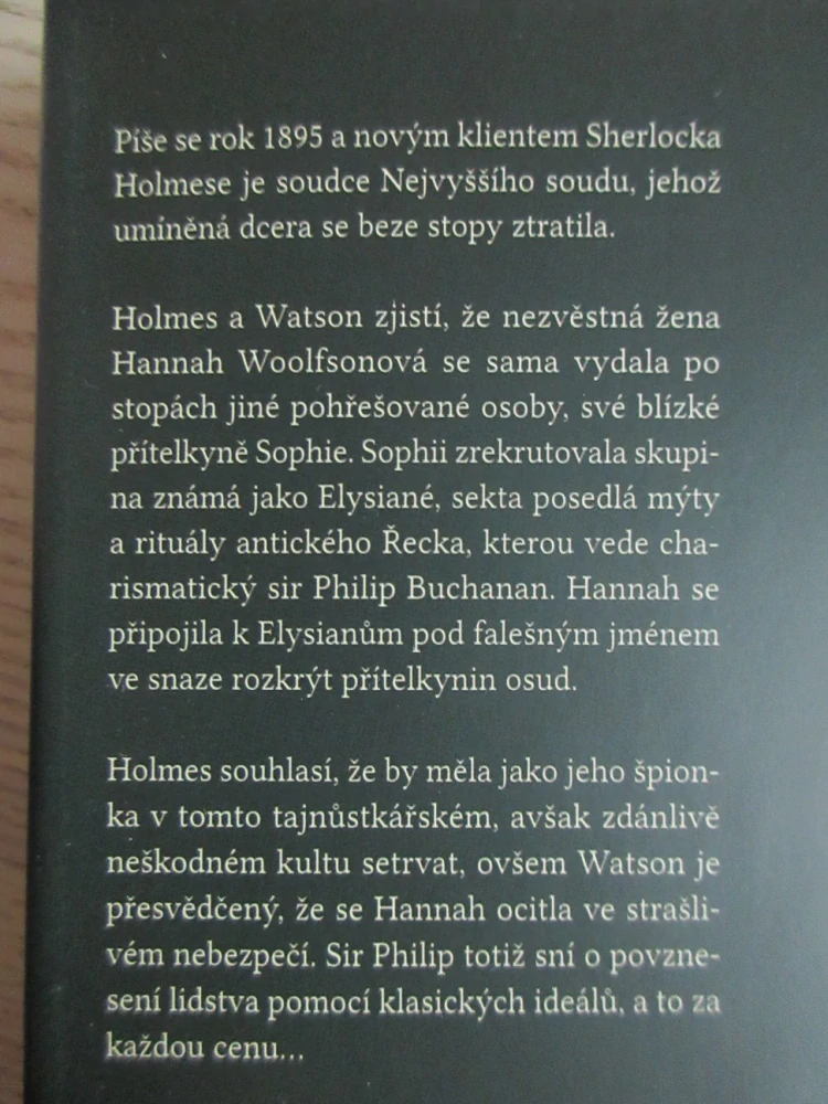 SHERLOCK HOLMES A LABYRINT SMRTI, JAMES LOVEGROVE, **an