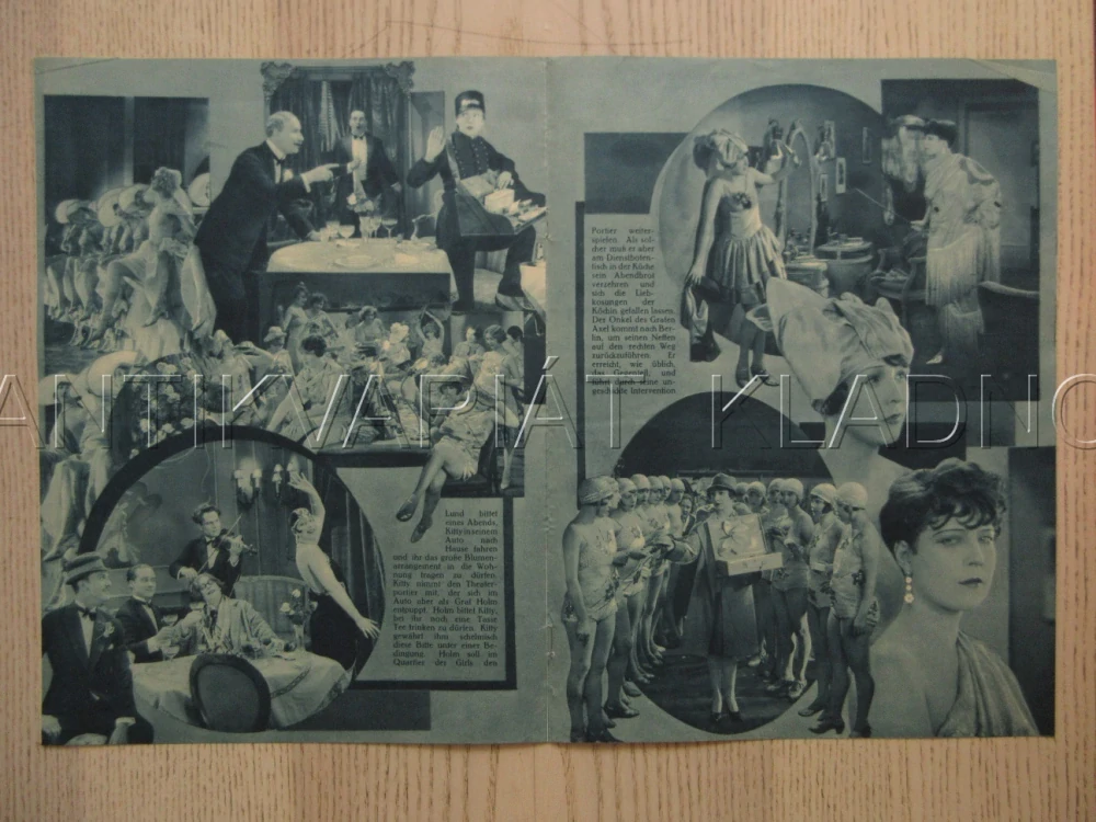 DAS GIRL VON DER REVUE, R: R. EICHBERG, W. FUETTERER, M. HANSEN, FILM KURIER Č. 836