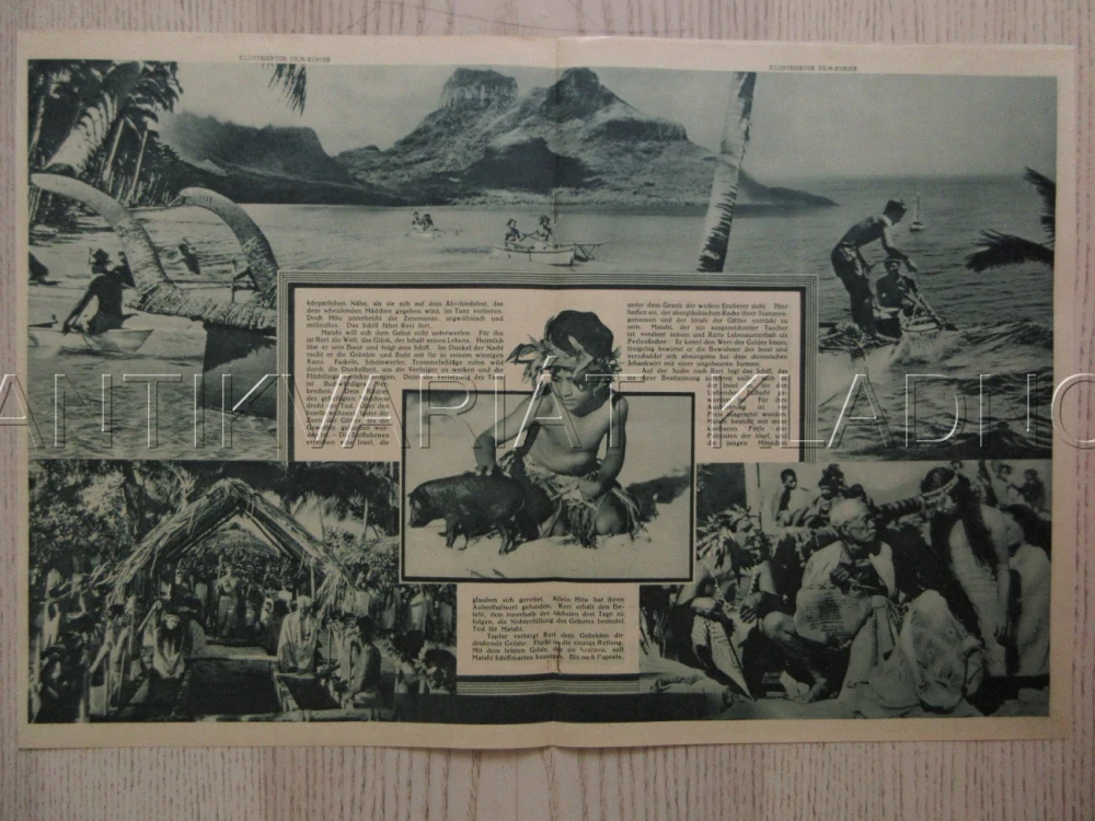 TABU, R: F. W. MURNAU, RERI, JULES, FILM KURIER Č. 1630