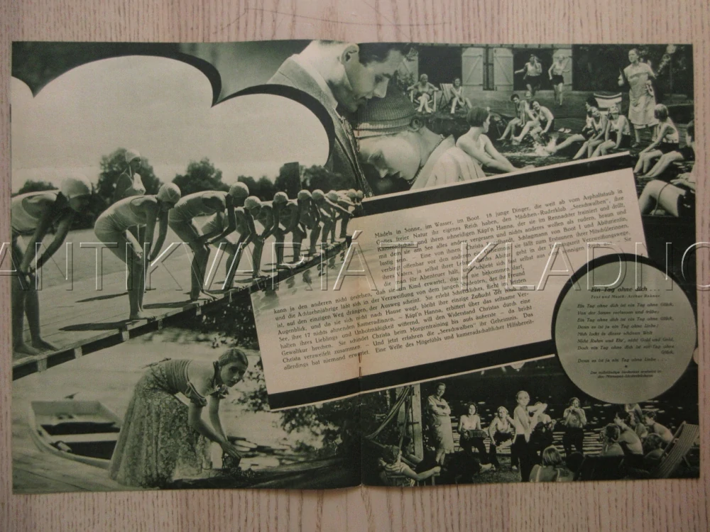 ACHT MADELS IM BOOT, R: E. WASCHNECK, K. HARDT, T. LOOS, FILM KURIER Č. 1811