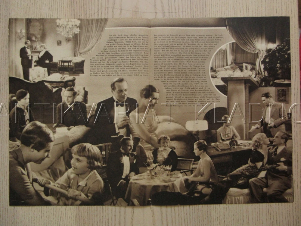 MORAL UND LIEBE, R: G. JACOBY, G. MOSHEIM, O. HOMOLKA, FILM KURIER Č. 1908