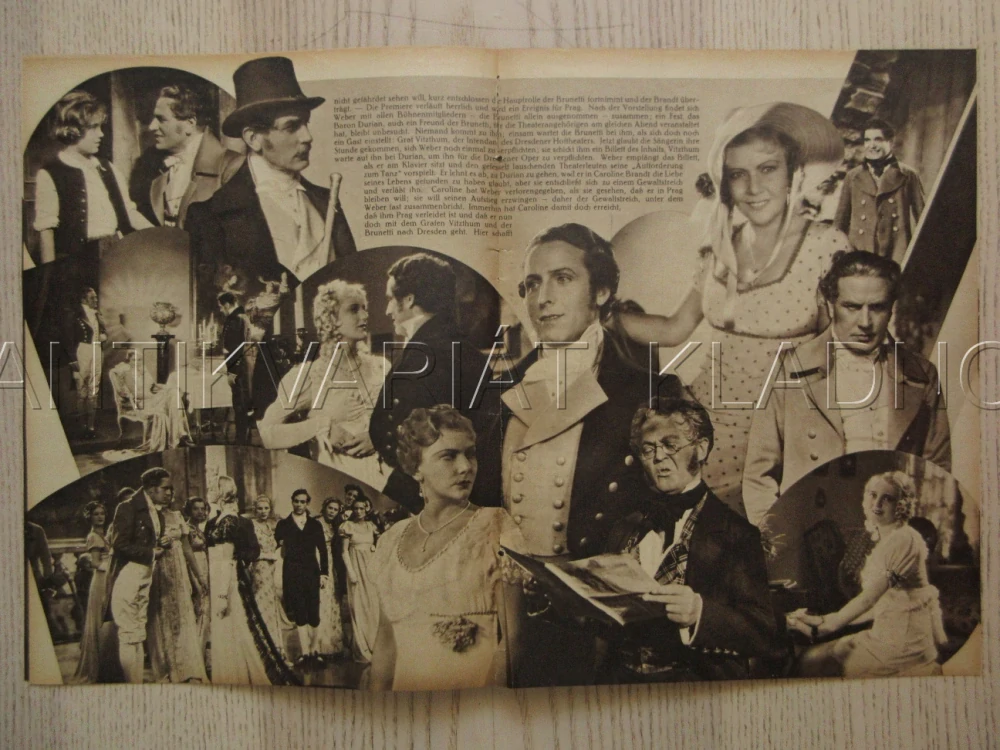 AUFFORDERUNG ZUM TANZ, R: R VAN DER NOSS, W. DOMGFRAF-FASSBAENDER, E. ILLIARD, FILM KURIER Č. 2240