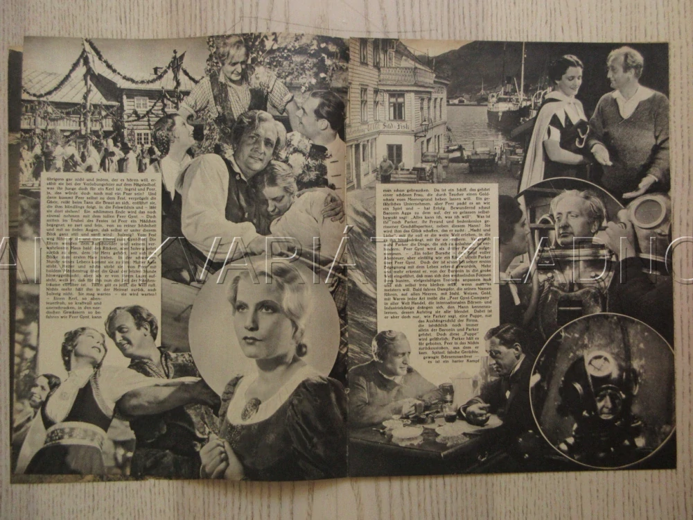 PEER GYNT, R: F. WENDHAUSEN, H. ALBERS, L. HÖFLICH, FILM KURIER Č. 2251