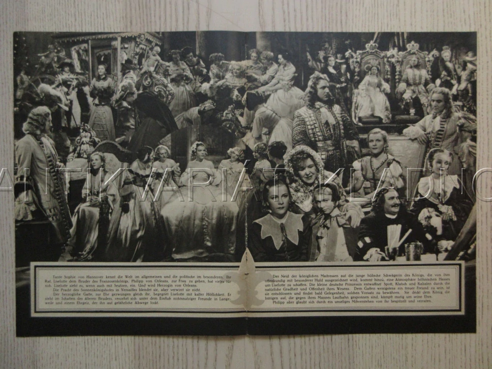 LISELOTTE VON DER PFALZ, R: C. FROELICH, R. MÜLLER, E. KLÖPFER, FILM KURIER Č. 2333