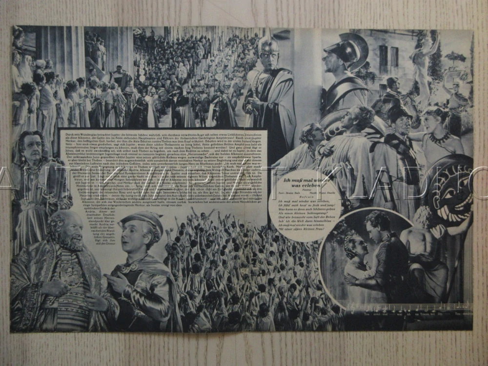 BOHOVÉ SE BAVÍ, R: R. SCHÜNZEL, W. FRITSCH, F. BENKHOFF, FILM KURIER Č. 2334