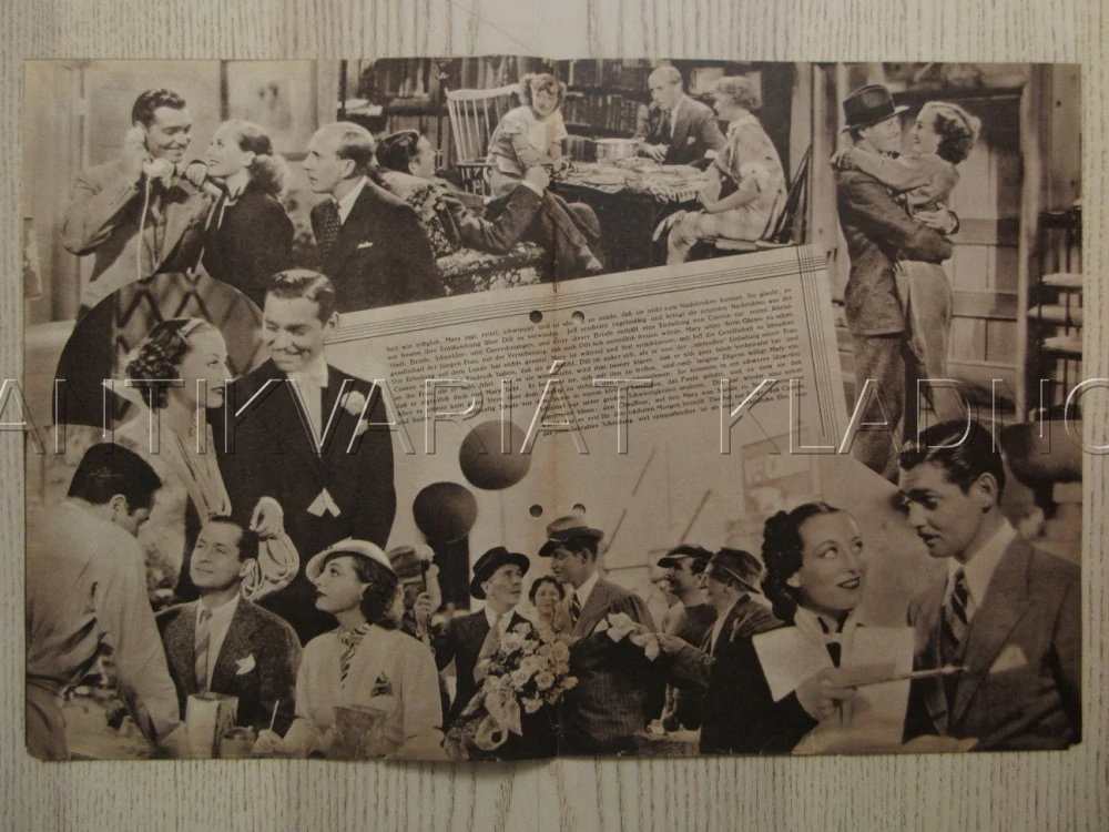 FORSAKING ALL OTHERS, R: W. S. VAN DYKE, J. CRAWFORD, R. MONTGOMERY, FILM KURIER Č. 2344