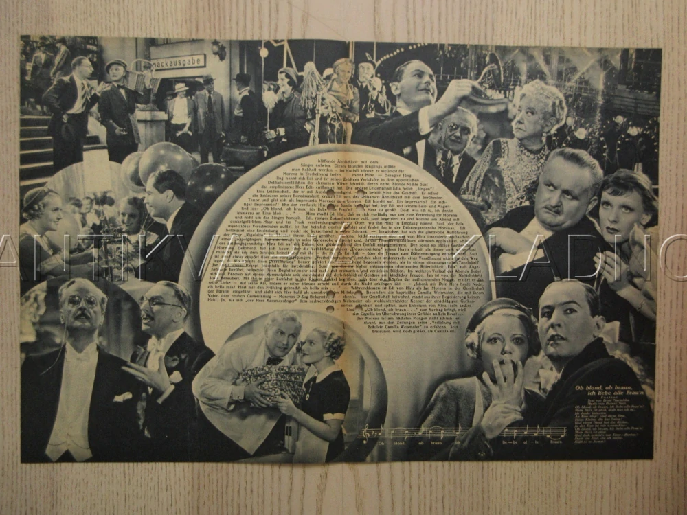 MILUJI VŠECHNY ŽENY, R: K. LAMAČ, J. KIEPURA, T. LINGEN, FILM KURIER Č. 2354