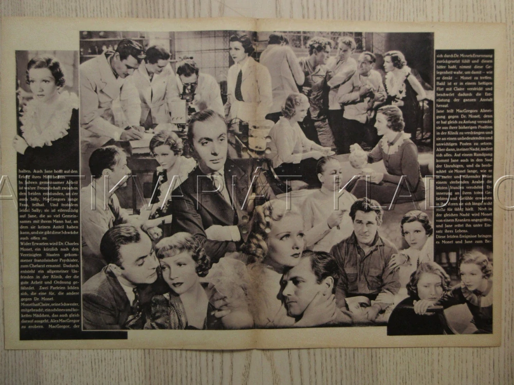 PRIVATE WORLDS, R: G. LA CAVA, C. COLBERT, CH. BOYER, FILM KURIER Č. 2360