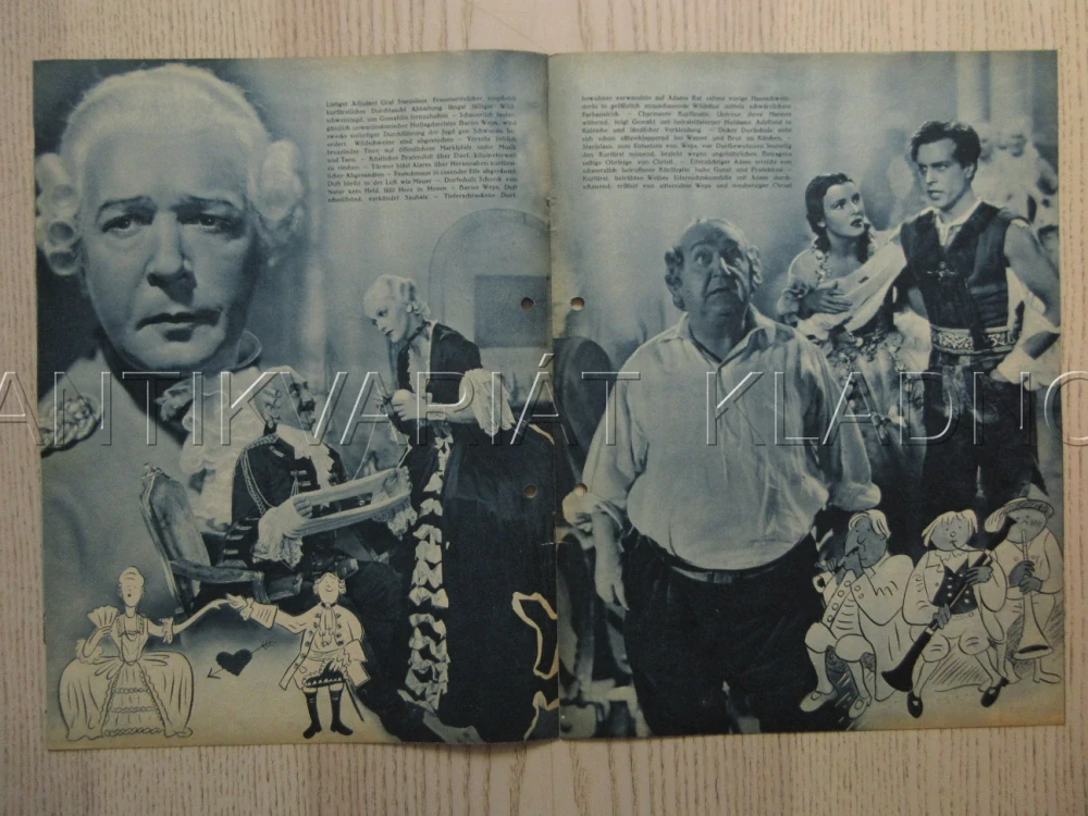 DER VOGELHÄNDLER, R: E. W. EMO, M. ANDERGAST, W. ALBACH-RETTY, FILM KURIER Č. 2362