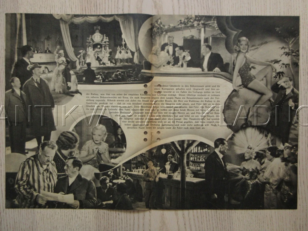 SVĚT SE TOČÍ KOLEM LÁSKY, R: W. TOURJANSKY, M. EGGERTH, L. SLEZAK, FILM KURIER Č. 2365