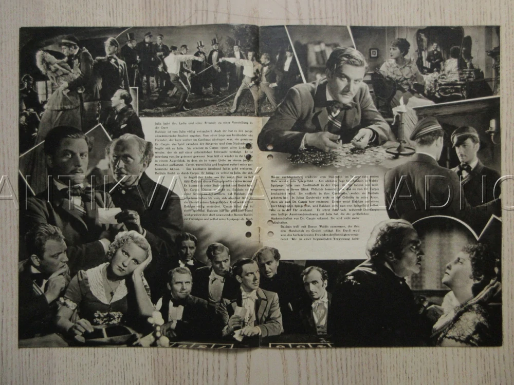 PRAŽSKÝ STUDENT, R: A. ROBINSON, A. WOHLBRÜCK, T. LOOS, FILM KURIER Č. 2389