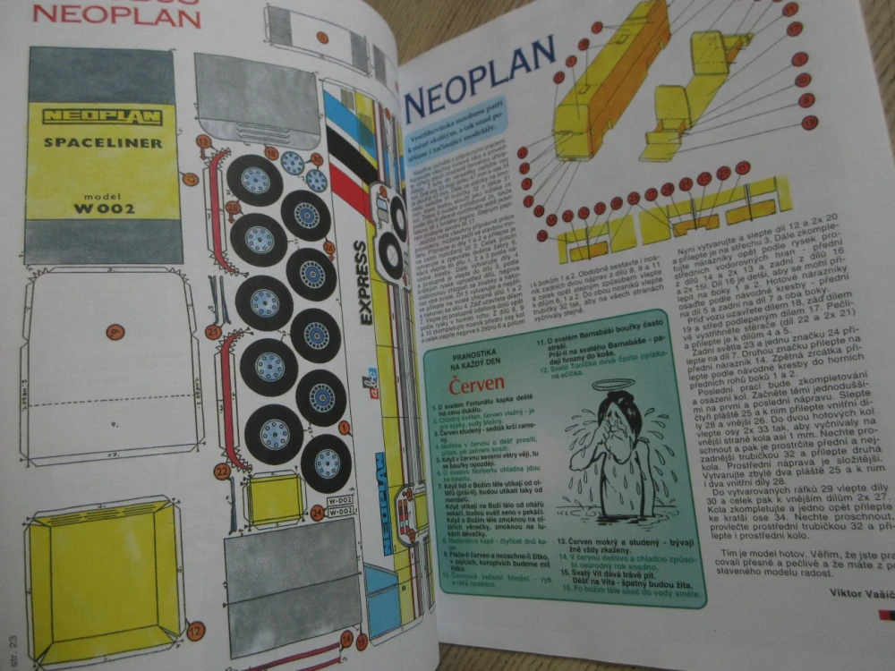 ABC, 10/1999, KOMPLETNÍ DÉČKA, AUTOBUS NEOPLAN