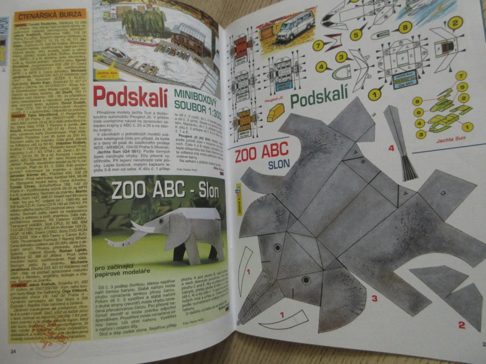 ABC, 5/2000, KOMPLETNÍ DÉČKA, MOTORKA HARLEY-DAVIDSON FAT BOY