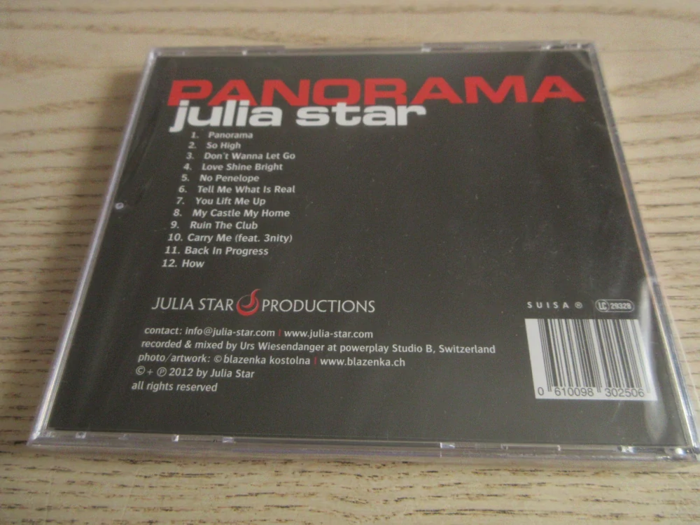 PANORAMA, JULIA STAR, CD HUDBA