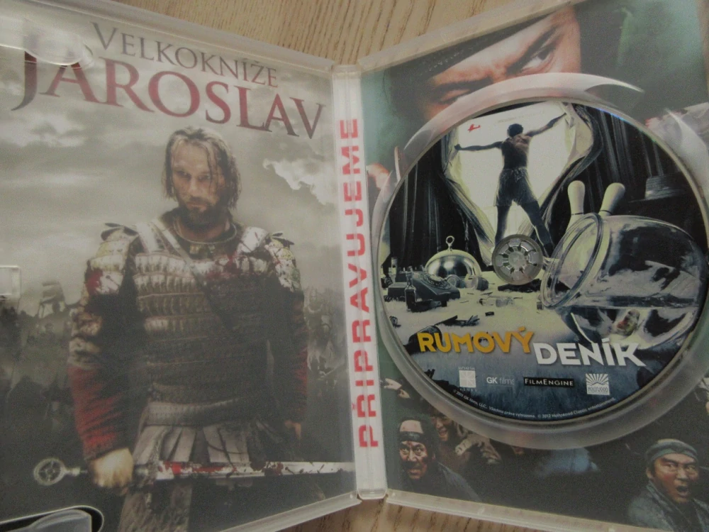 RUMOVÝ DENÍK, J. DEPP, DVD FILM