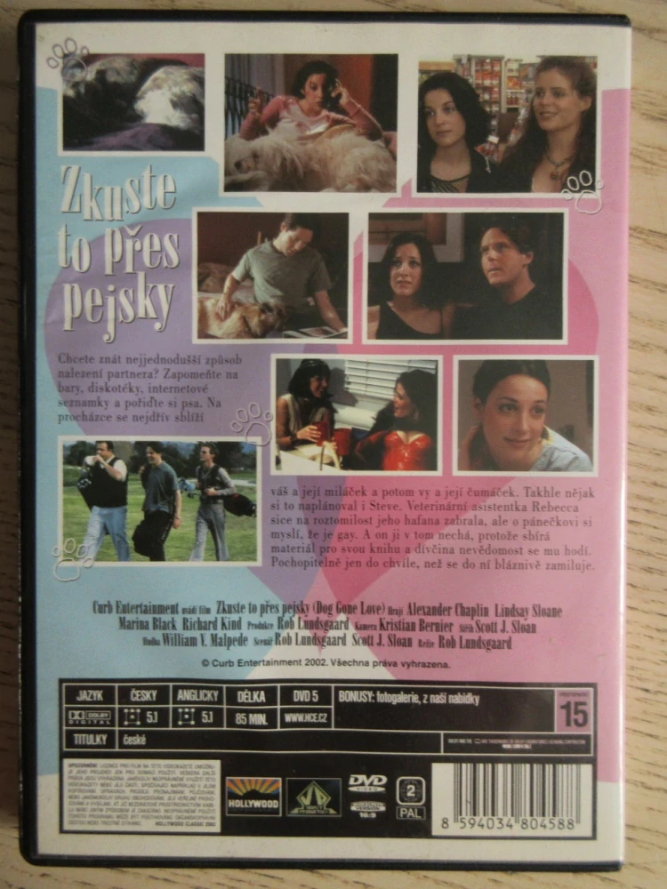 ZKUSTE TO PŘES PEJSKY, A. CHAPLIN, L. SLOANE, DVD FILM