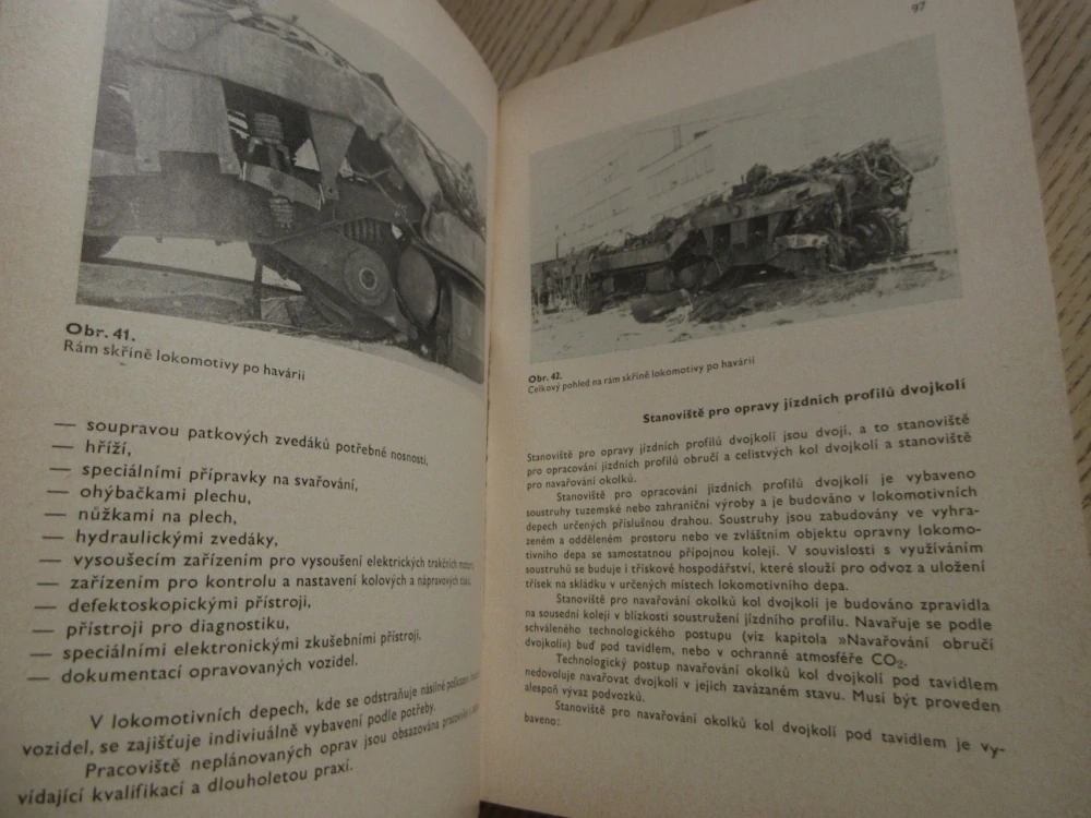 ÚDRŽBA ŽELEZNIČNÍCH HNACÍCH VOZIDEL ČSD, JOSEF NOVOTNÝ, MIROSLAV POSPÍŠIL, **an 