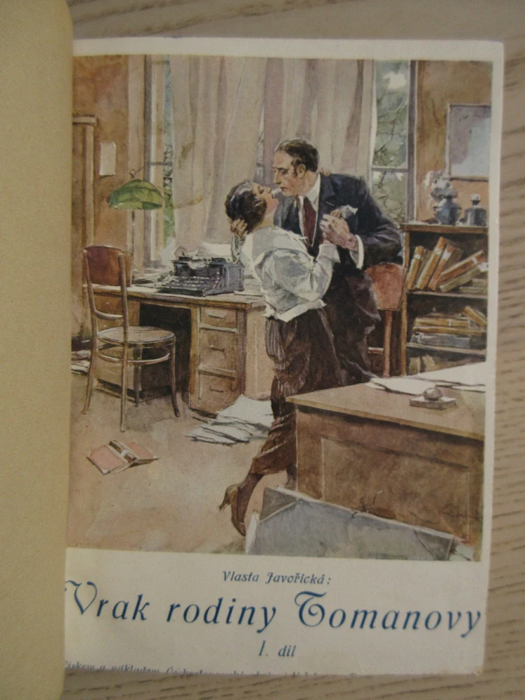 VRAK RODINY TOMANOVY, 1-2, VLASTA JAVOŘICKÁ, **an