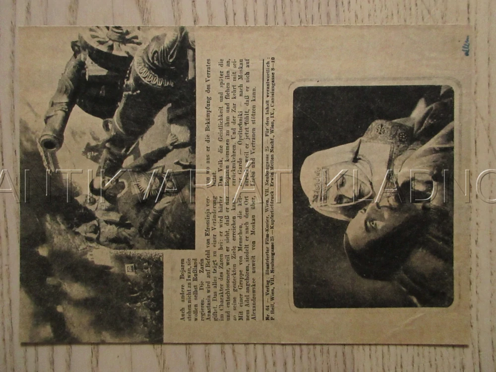 IVAN HROZNÝ I., N. ČERKASOV, S. BIERMANN, FILM KURIER VBŠ Č. 64