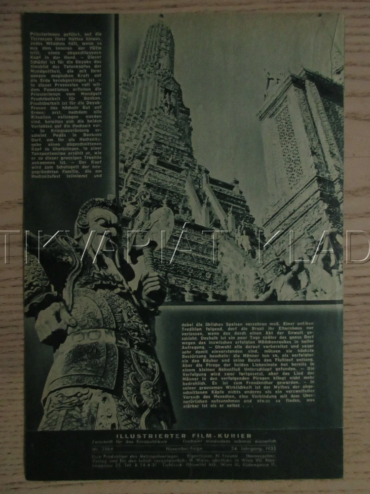 CONTINENTE PERDUTO, FILM IT, FILM KURIER VBŠ Č. 2349